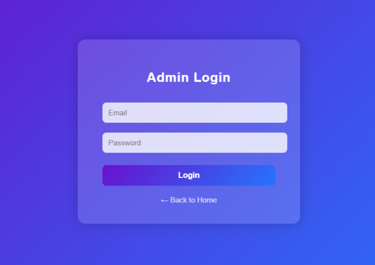Login Page